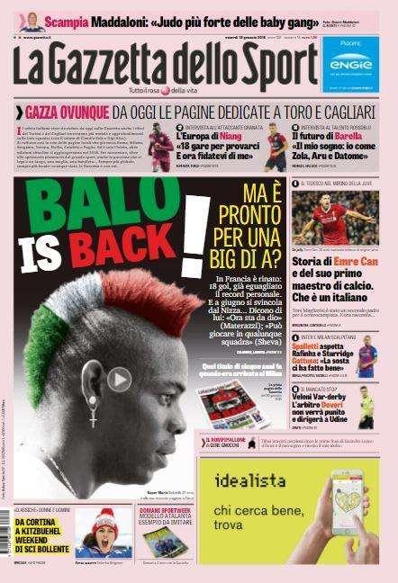 Gazzetta - Balo is back 