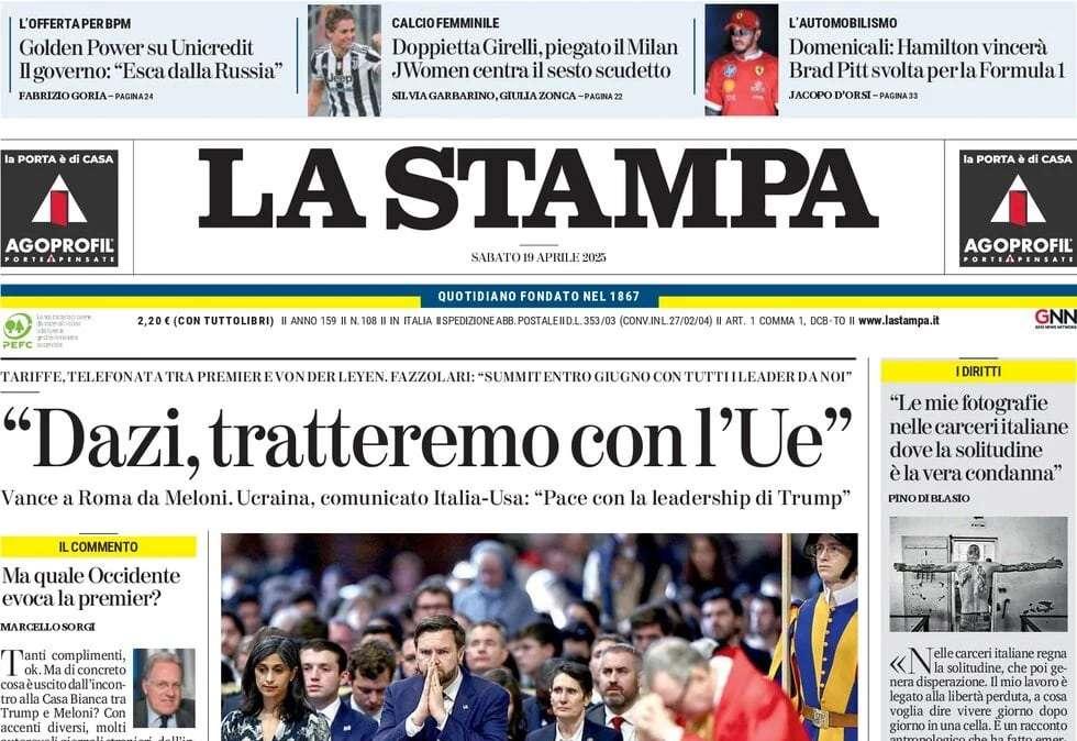 La Stampa - Le J Women vincono il sesto scudetto 