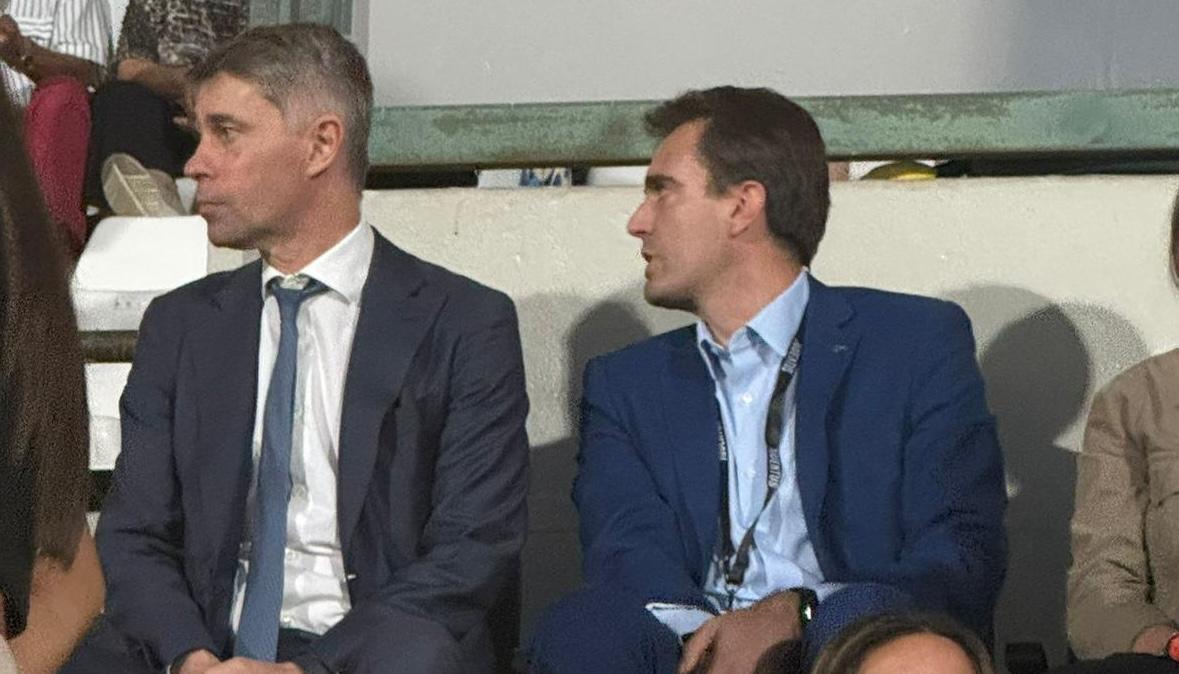 Juventus Women-SKN St. Pölten, Massara in tribuna a Biella per seguire le bianconere (FOTO)