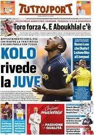 Tuttosport - Kolo rivede la Juve 