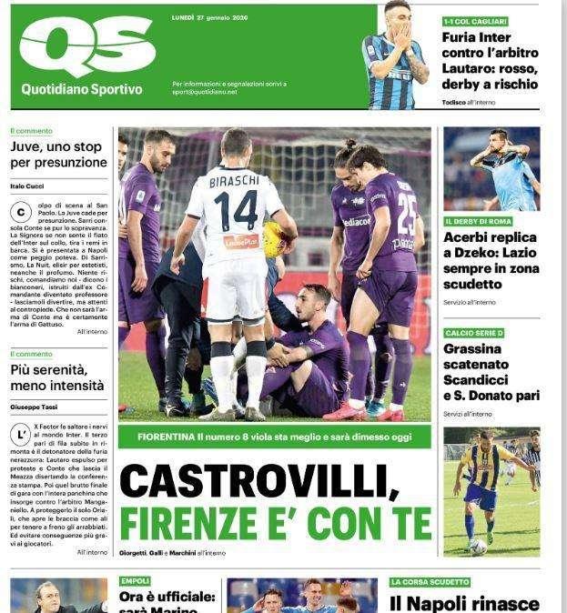 QS - Napoli fischia e suona la Juve
