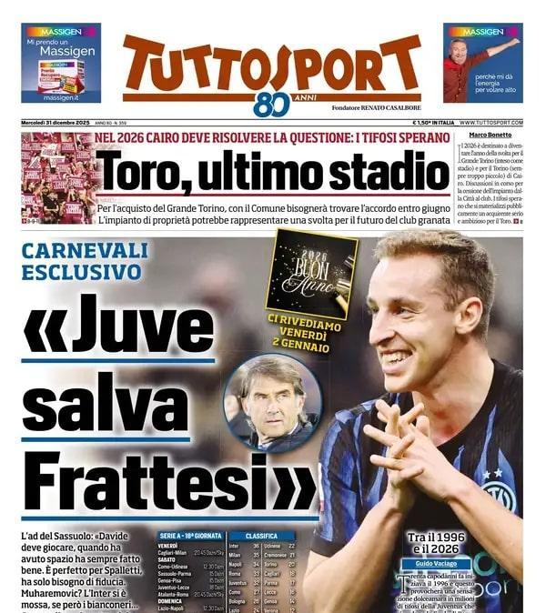 Juve, salva Frattesi