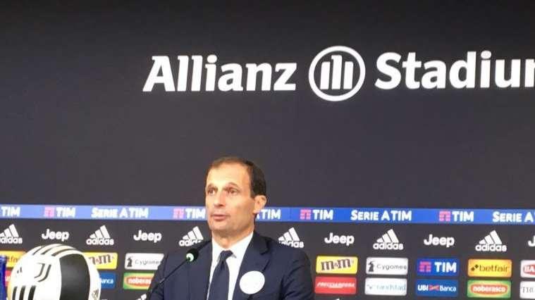 LIVE TJ - ALLEGRI: "Mandzukic e Cuadrado potrebbero esserci. Squadra fatta per 6/10. Roma più favorita delle altre per lo Scudetto"