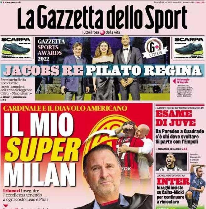 Gazzetta - Esame di Juve 