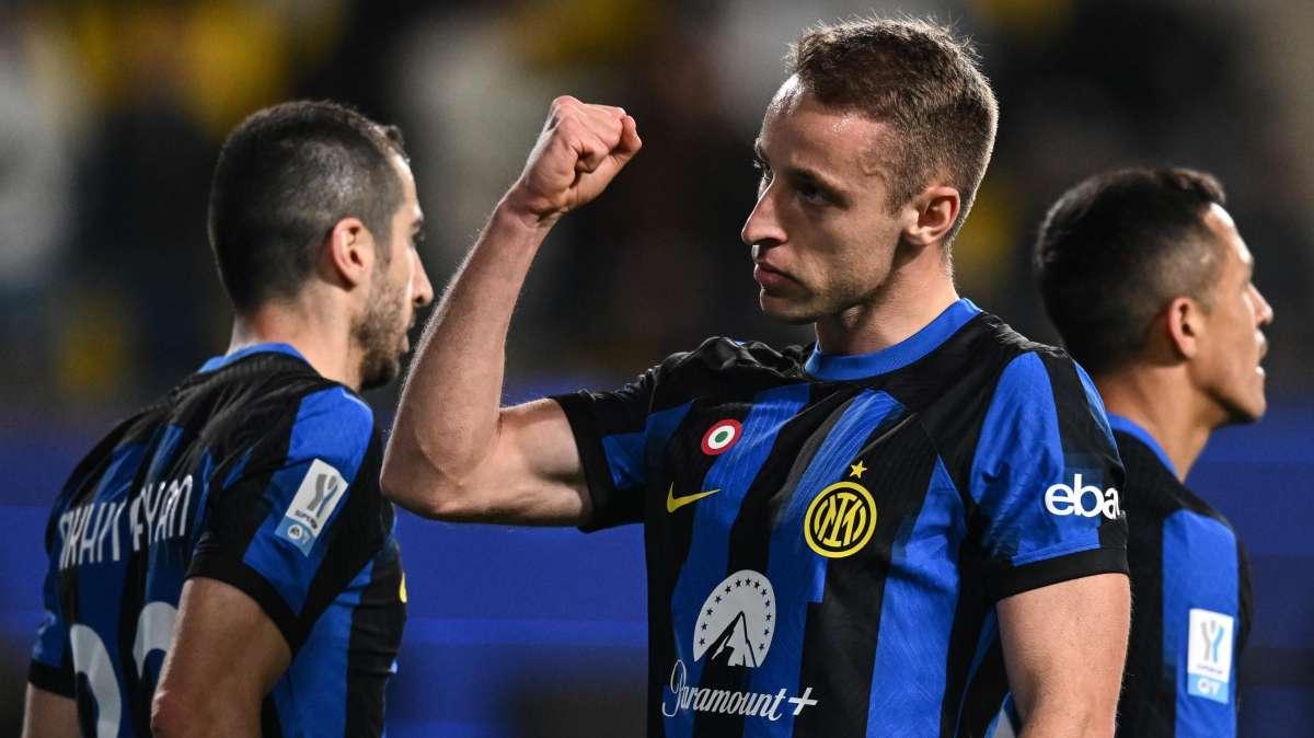 L'Inter è in finale di Supercoppa italiana: Thuram, Calhanoglu e Frattesi piegano 3-0 la Lazio