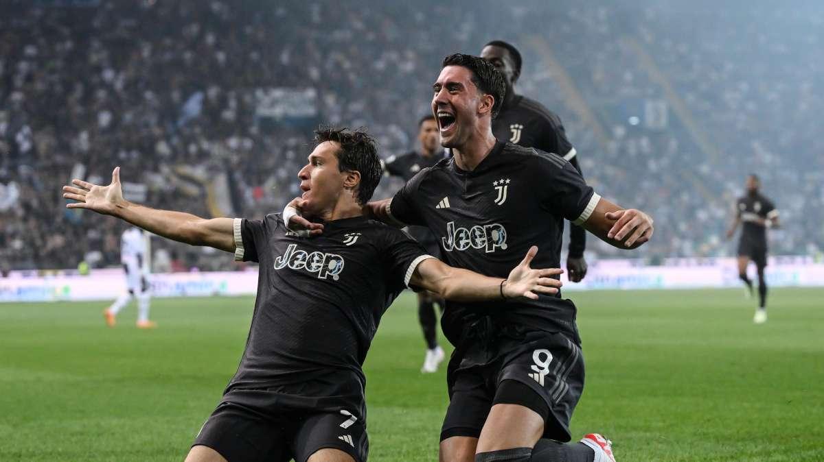 Le pagelle di Udinese-Juventus 0-3: il tandem Vlahovic-Chiesa subito in gol, Cambiaso stupisce. Rabiot subito in palla, Weah un po' in ombra