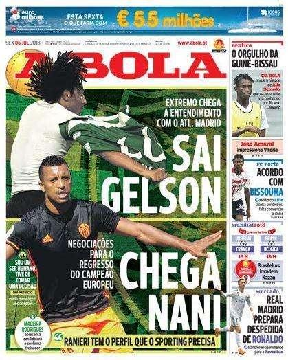 A Bola - Il Real prepara la cessione di Ronaldo 