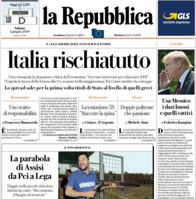 Repubblica - La Juve sta nascendo