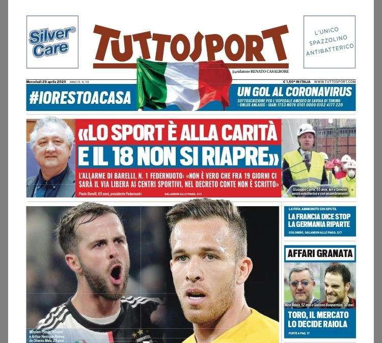 Tuttosport - C'è un Pjanic per Arthur