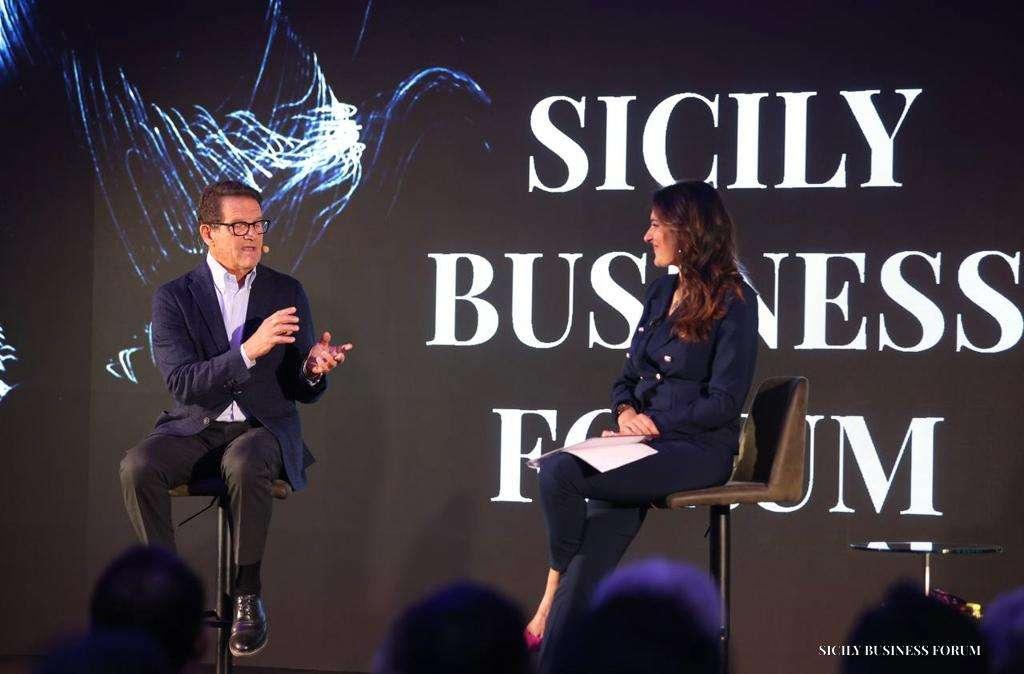 Fabio Capello al Sicily Business Forum: “Spalletti è l’allenatore che oggi incarna il mio modello di leadership