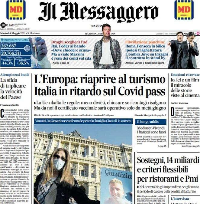 Il Messaggero - Ombra Juve su Inzaghi 