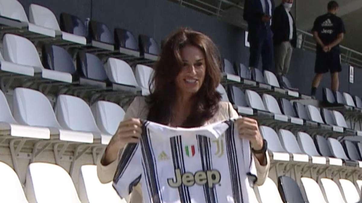 LIVE TJ - L'ex campionessa di tennis Gabriela Sabatini ospite della Juve alla Continassa