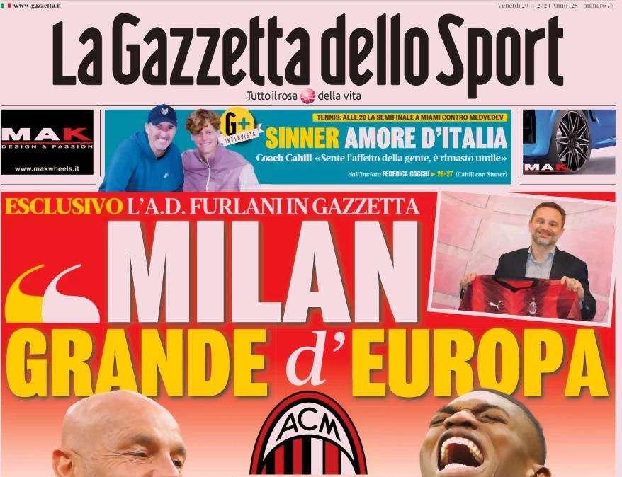 Gazzetta - Chiesa vuole restare 