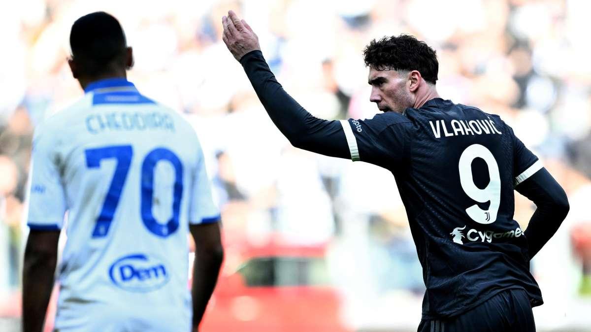 LIVE TJ - JUVENTUS-FROSINONE 3-2 - FINISCE QUI! Rugani all'ultimo secondo riporta la Juventus alla vittoria! Doppietta di Vlahovic ma Rabiot e McKennie vanno ko