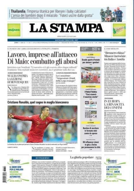 La Stampa - Corsa all’oro