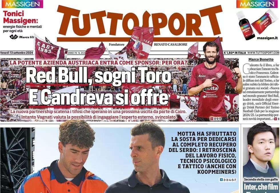 Tuttosport - Operazione Vlahovic 