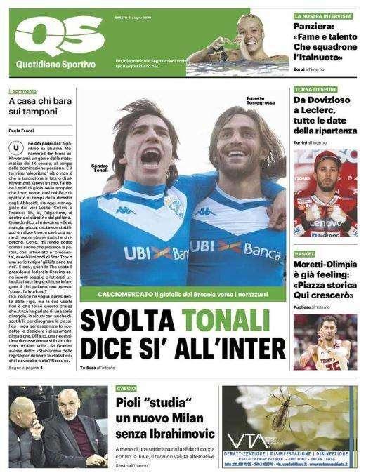 Qs- Tonali, si all’Inter