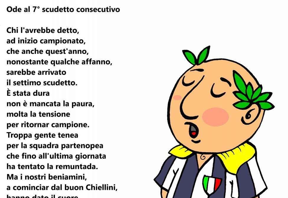 "Ode al settimo Scudetto consecutivo", di Luigi Casalini