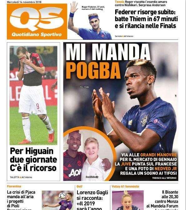 QS - Mi manda Pogba