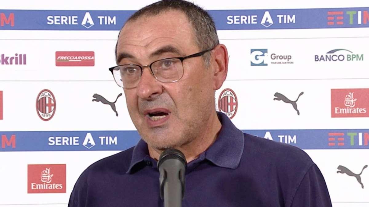 LIVE TJ - SARRI in conferenza: "Qualcosa ci ha sbalzato via dal campo"