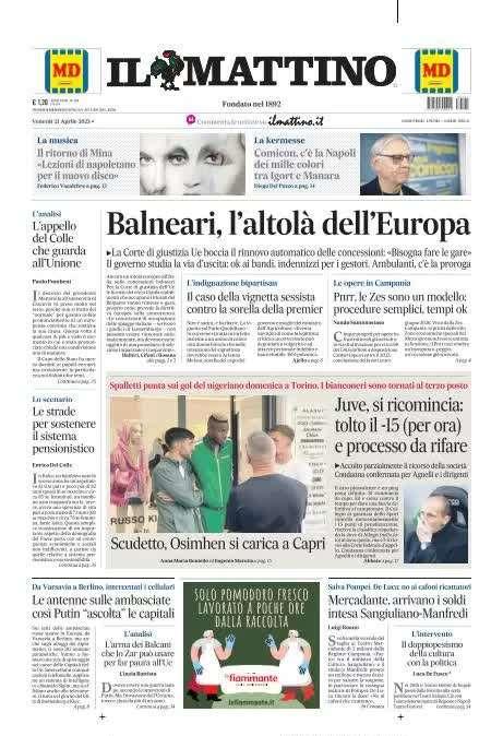 Il Mattino - Si ricomincia 