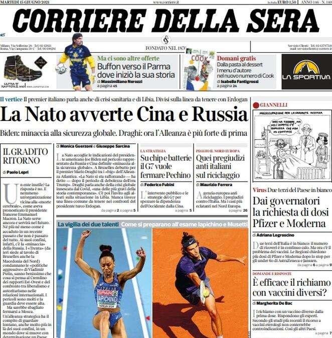 Corsera - Buffon verso il Parma 