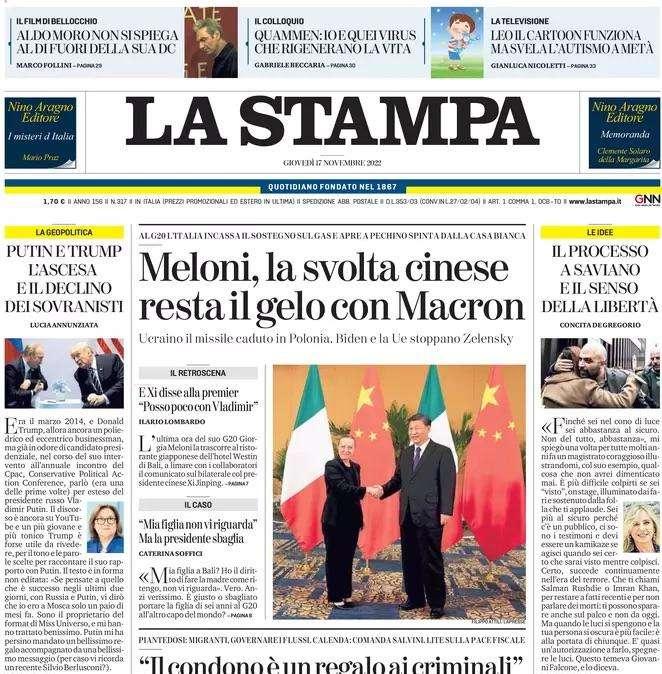 La Stampa - Prova riuscita 