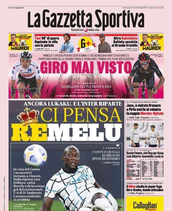 Gazzetta - Ci pensa Romelu 