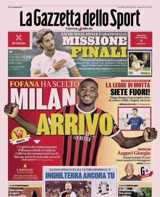 Gazzetta - Juve, la legge di Motta