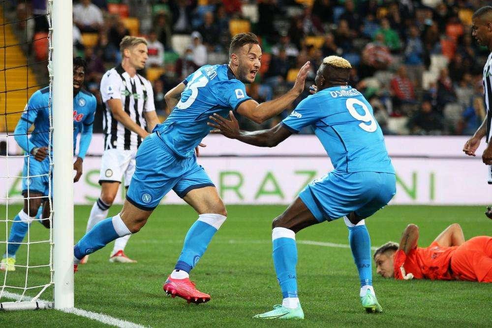 Serie A, Udinese-Napoli 0-4