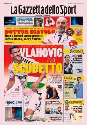 Gazzetta - Vlahovic da scudetto 