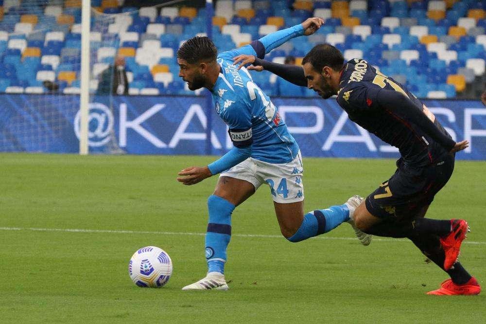 Napoli: Insigne torna ad allenarsi in gruppo