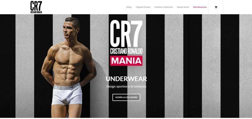 Ronaldo-Juve: il sito di distribuzione di intimo per l'Italia del portoghese fornisce un altro indizio