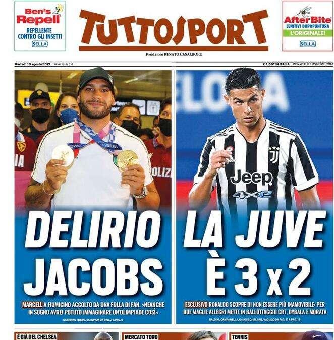 Tuttosport - La Juve e’ 3x2 