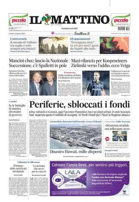 Il Mattino - Maxi rilancio per Koopmeimers