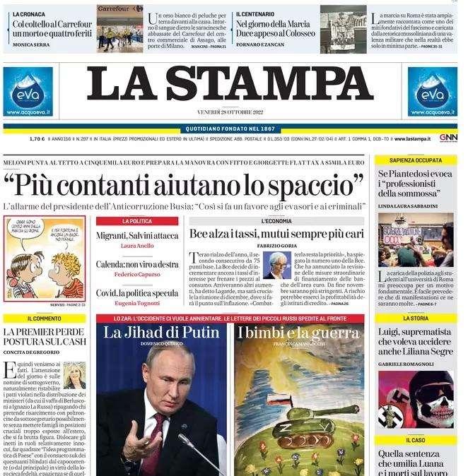 La Stampa - Polvere di stelle 