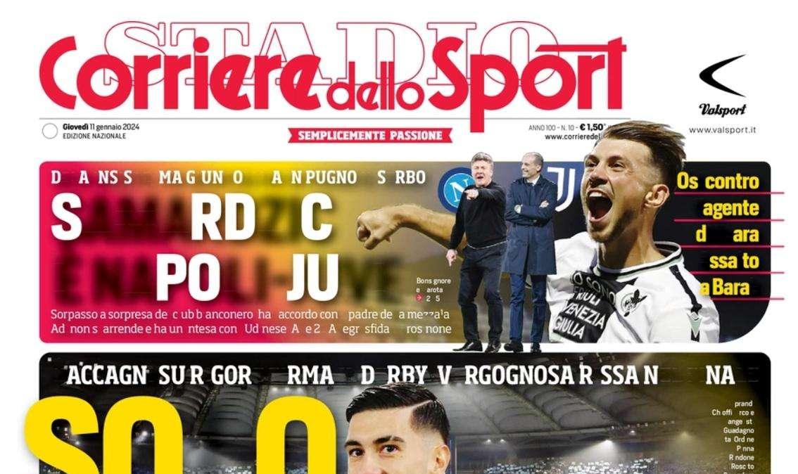 Corsport - Samardzic, e’ Juve-Napoli