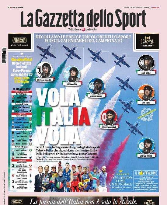 Gazzetta - Vola Italia vola 