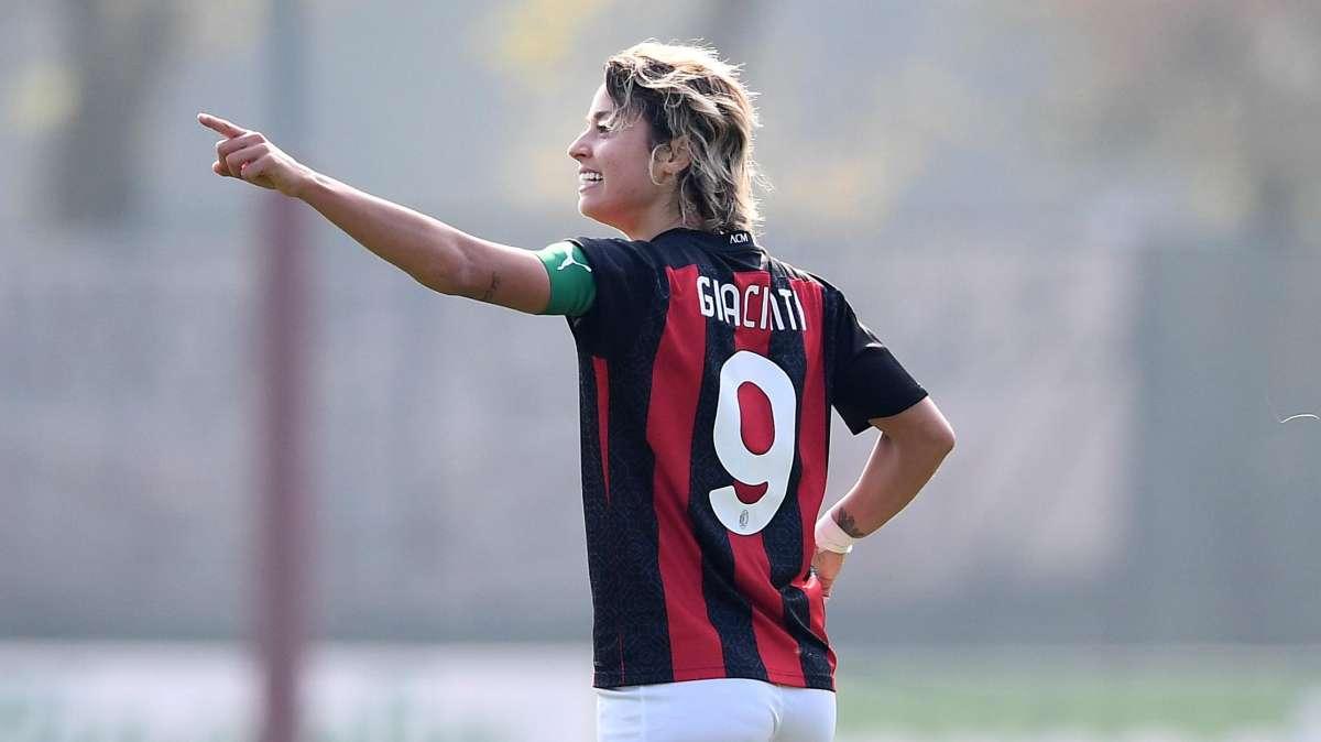 Milan, Giacinti: "Contro la Juventus sarà una partita tosta, la partita contro la Pink Bari è stato uno stimolo per affrontare al meglio la Juve"