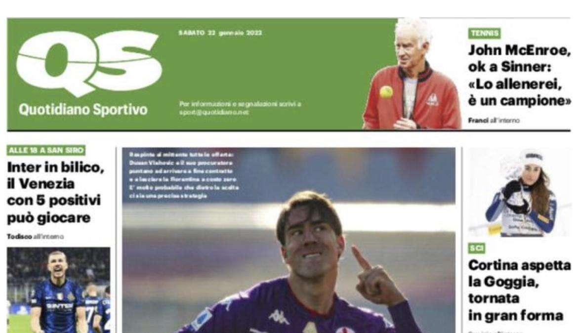 QS - Vlahovic, il contratto? Non ci sento 