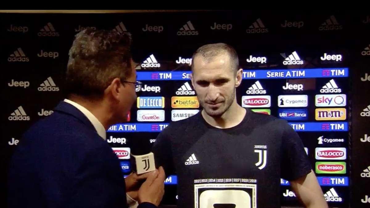 CHIELLINI A JTV: "Vincere 8 Scudetti di fila è una cosa che rimarrà nella storia. Record su record, dobbiamo essere orgogliosi"