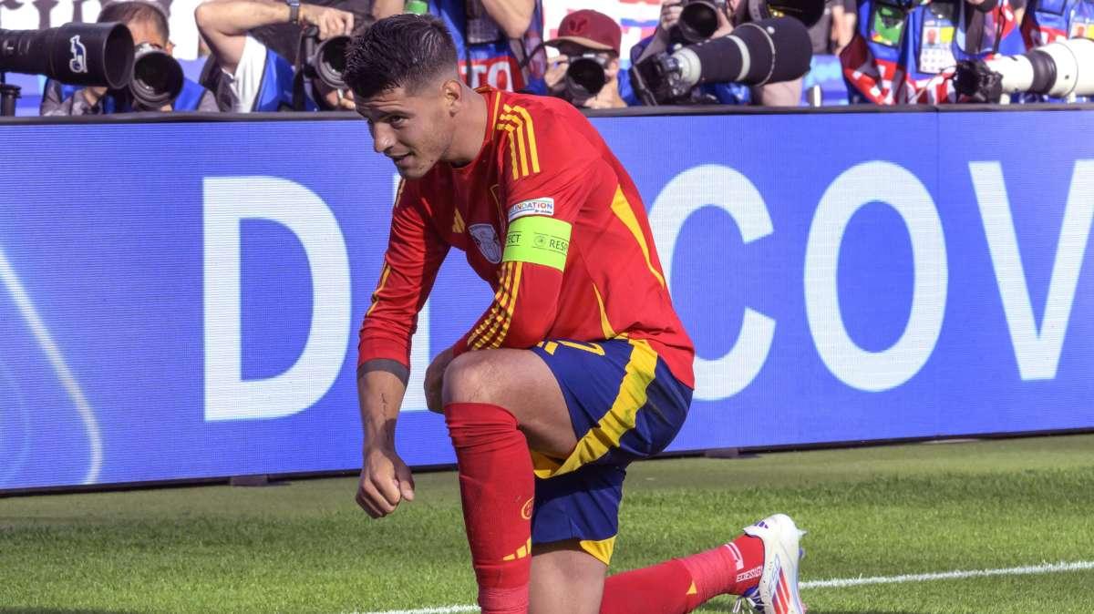 Morata: "Il mio futuro? Non mi preoccupa, adesso penso all'Europeo"