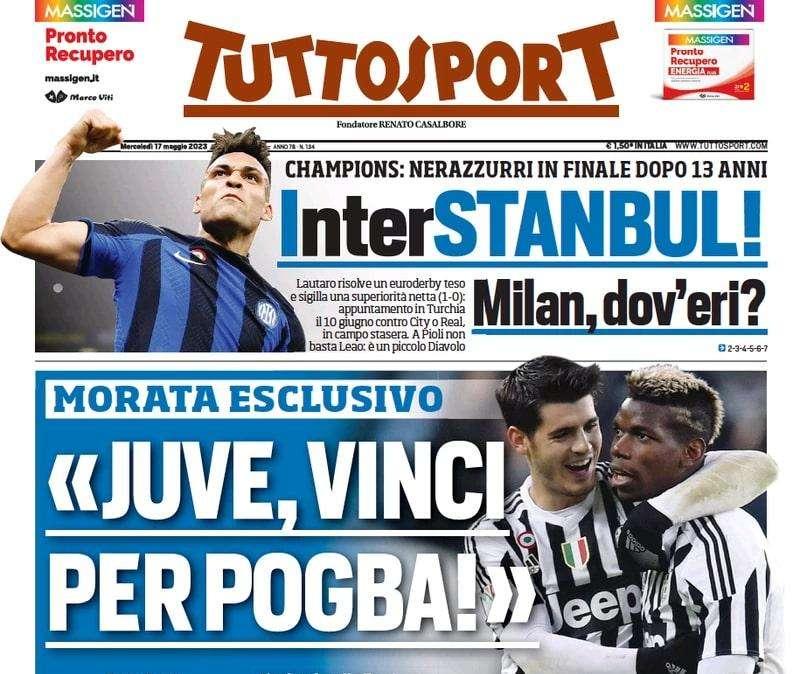 Tuttosport- Juve, vinci per Pogba