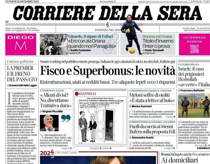 Corsera - Titolo d’inverno, l’Inter ci prova 