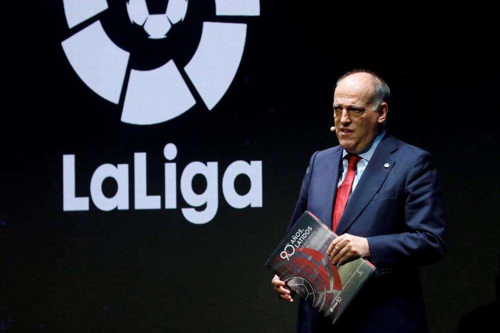 Coronavirus: Tebas, per Liga perdite da 150 mln a 1 mld