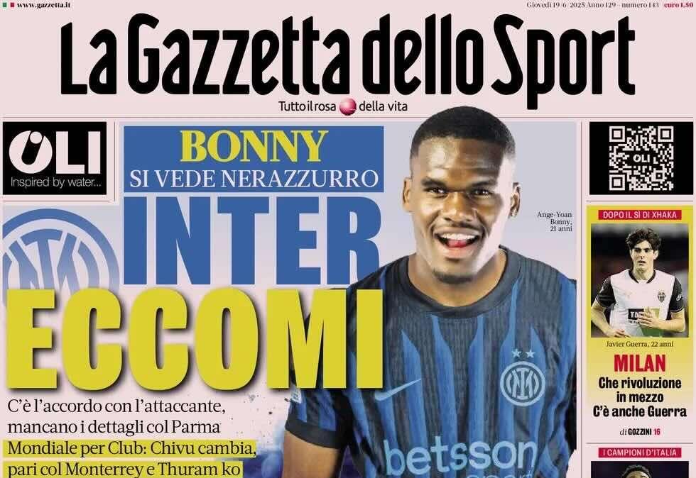 Gazzetta - Inter, eccomi
