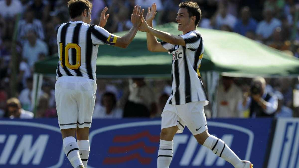 LIVE VILLAR PEROSA - JUVE A-JUVE B 4-1. In gol Pasquato, Iaquinta, Motta e Ziegler. Esordio di Vidal