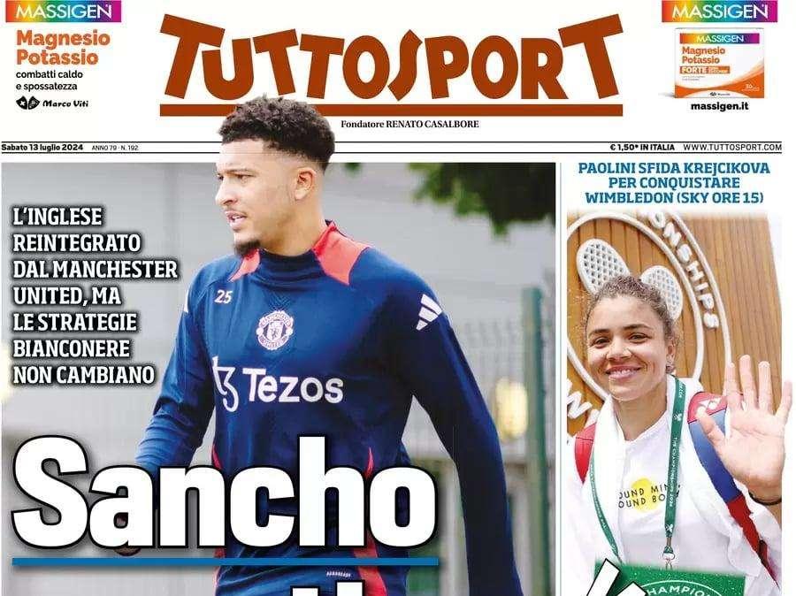Tuttosport - Sancho, avanti Juve