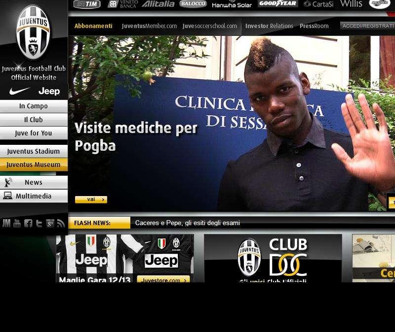 LIVE TORINO - Pogba, visite mediche terminate