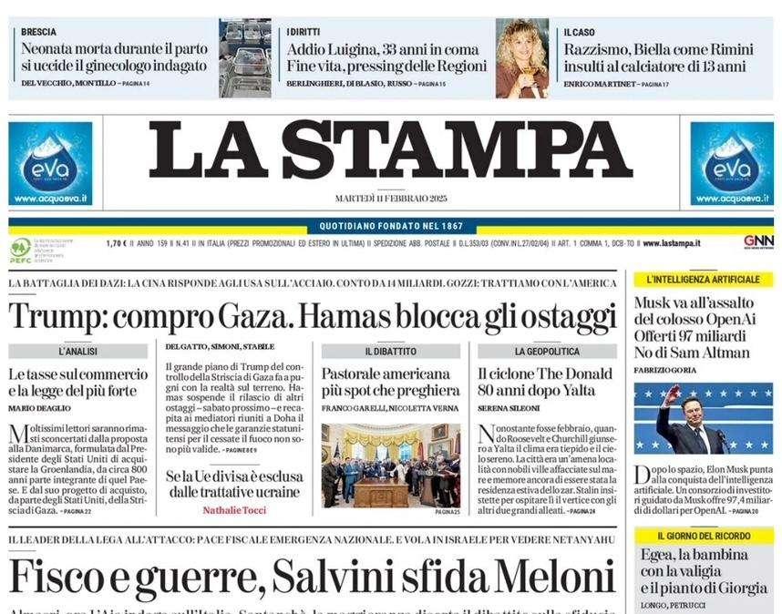 La Stampa - Esame da grande